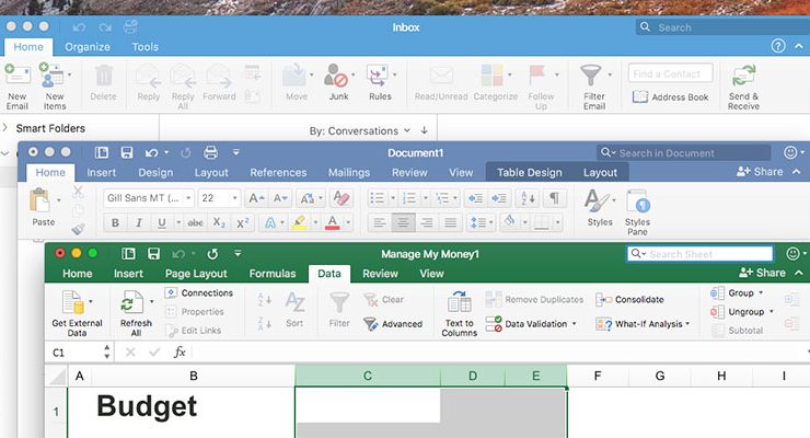 does microsoft office for mac include access